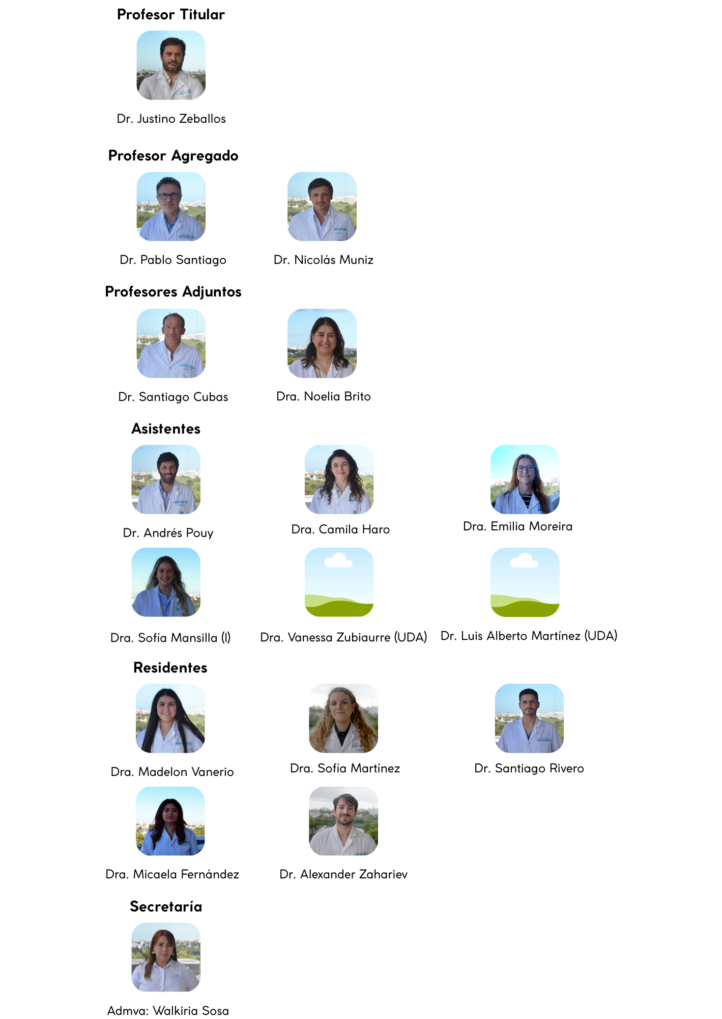 Integrantes de la CQB