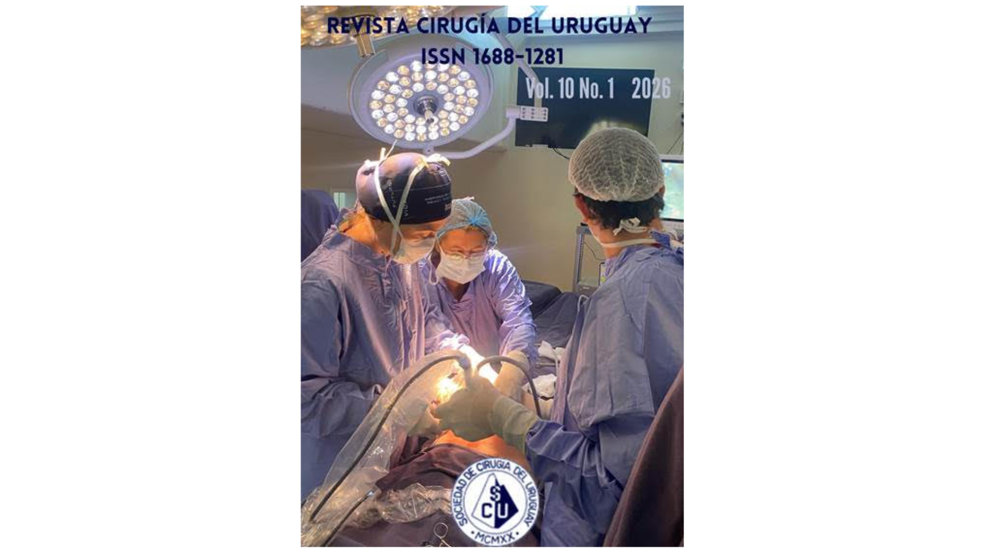 Primer número del 2026 de la revista: Cirugía del Uruguay